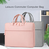 HKM-639891 Simple Waterproof Laptop Sleeve for 16 Inch Notebooks, Portable Briefcase Handbag