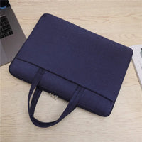 HKM-639891 Simple Waterproof Laptop Sleeve for 16 Inch Notebooks, Portable Briefcase Handbag