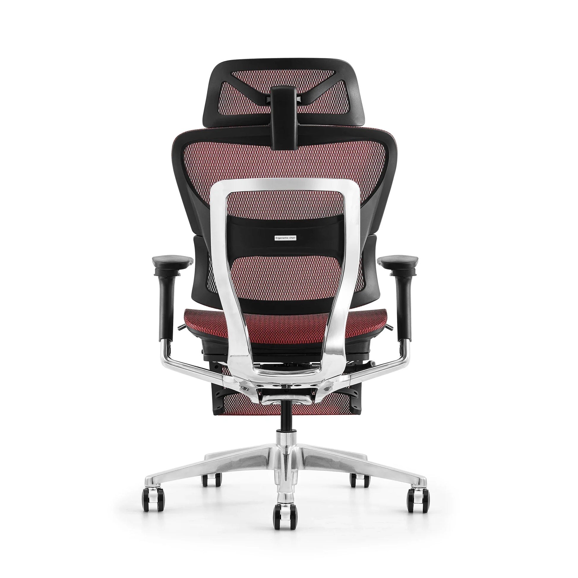 HKM-639955 Ergonomic High Back Office Chair with Adjustable Headrest and Nylon Mesh Fabric Design