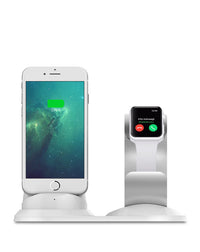 HKM-640019 Dual-Purpose Aluminum Alloy Charging Stand for Convenience and Style