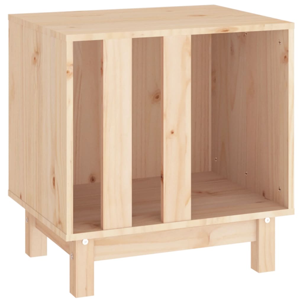 HKM-6400573 Solid Pine Wood Dog House with Multiple Size Options - Comfortable Cozy Shelter for Pets