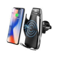 HKM-640211 Wireless Car Charger with Intelligent Induction for Qi-Compatible Devices