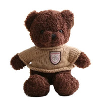 HKM-640339 Soft Plush Teddy Bear with Bow - Customizable Stuffed Animal, 10cm to 100cm, Ideal for All Ages