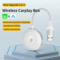 HKM-640403 Wireless CarPlay Adapter for iPhone - Convert Wired to Wireless CarPlay Functionality