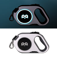 HKM-6406077 LED Retractable Dog Leash with Light - USB Rechargeable, Multiple Colors Available