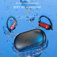HKM-640659 Cross-Border Q63 TWS In-Ear Wireless Headset with Noise Reduction and LED Light for Sports and Business