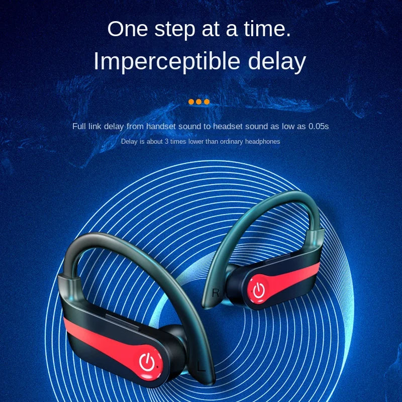 HKM-640659 Cross-Border Q63 TWS In-Ear Wireless Headset with Noise Reduction and LED Light for Sports and Business