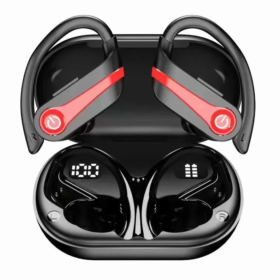 HKM-640659 Cross-Border Q63 TWS In-Ear Wireless Headset with Noise Reduction and LED Light for Sports and Business