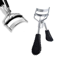 HKM-640723 Carbon Steel Eyelash Curler with Plastic Handle - Available in Multiple Colors