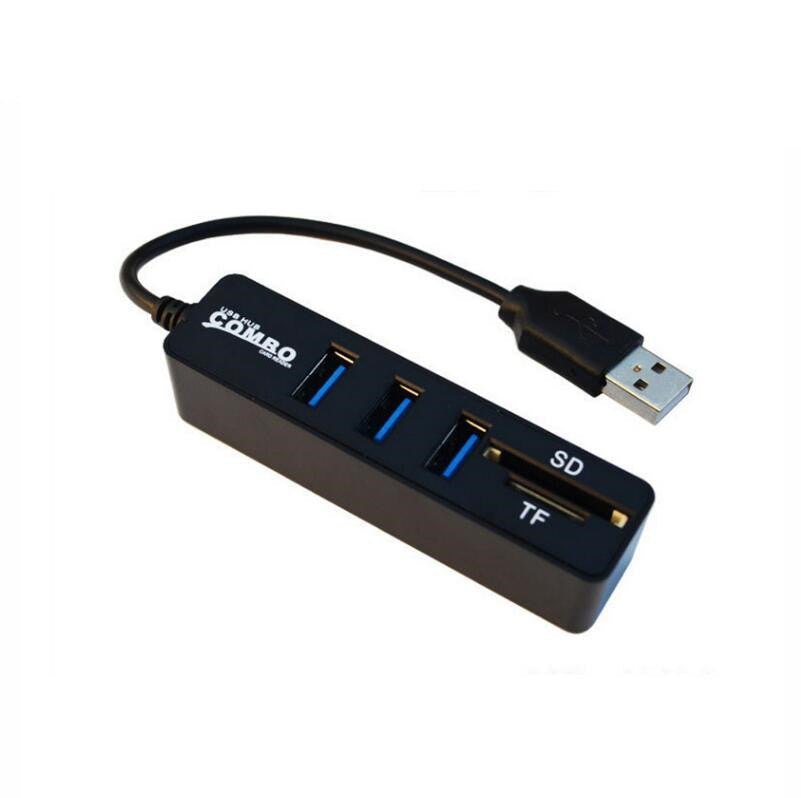 HKM-640723 Multi-Function USB 2.0 Hub with 6 Interfaces Including Type-C and Android Ports