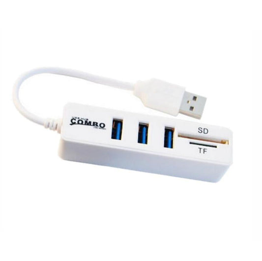 HKM-640723 Multi-Function USB 2.0 Hub with 6 Interfaces Including Type-C and Android Ports