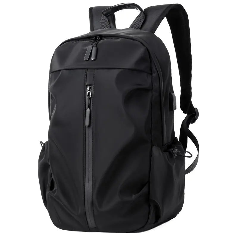HKM-640723 Waterproof 17 Inch USB Laptop Backpack for Students and Travellers - Casual Leisure Bag for Men