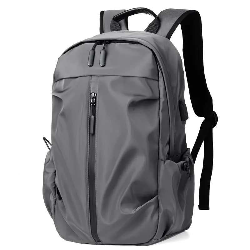 HKM-640723 Waterproof 17 Inch USB Laptop Backpack for Students and Travellers - Casual Leisure Bag for Men