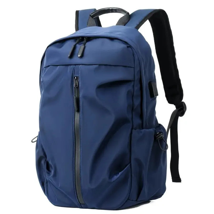 HKM-640723 Waterproof 17 Inch USB Laptop Backpack for Students and Travellers - Casual Leisure Bag for Men
