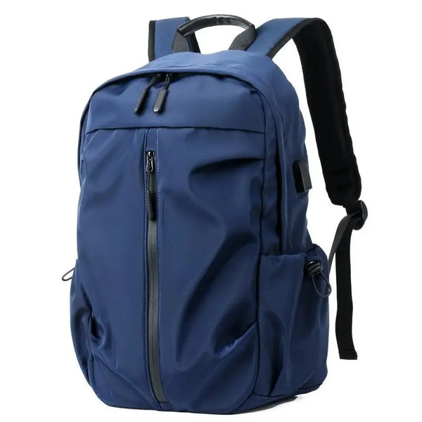 HKM-640723 Waterproof 17 Inch USB Laptop Backpack for Students and Travellers - Casual Leisure Bag for Men
