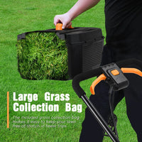 HKM-640851 Electric Push Lawn Mower 1300W with Grass Box for Efficient Garden Cutting
