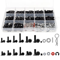 HKM-640851 M3M4 Metal Screw Box with 500 Repair Tools for Remote Control Car Models