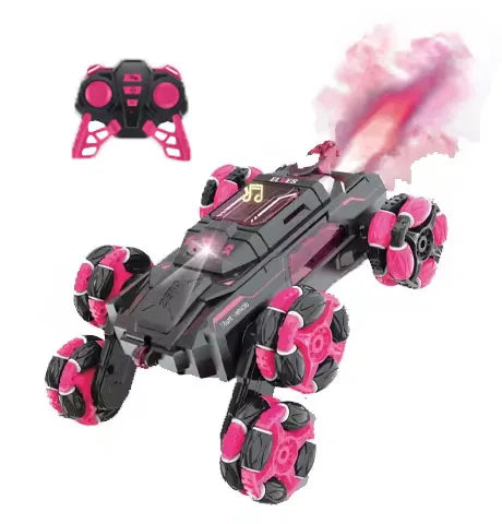 HKM-640915 Remote Control Stunt Car with WiFi Camera, Lights, and Music - Indoor/Outdoor Use, Fun for Ages 5+
