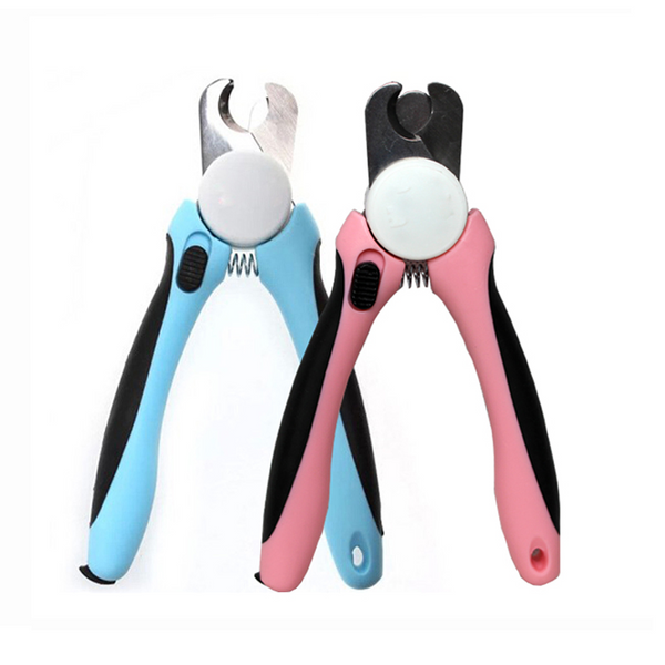 HKM-6410045 Pet Nail Clippers for Dogs, Cats and Small Animals with File - Ergonomic Design for Safe and Easy Trimming