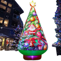 HKM-641107 8.8 FT Christmas Inflatable Tree Decoration for Outdoor Garden and Lawn Use