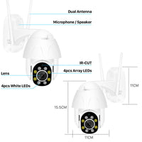 HKM-641171 Weatherproof Surveillance Camera for Outdoor Security and Graffiti Protection