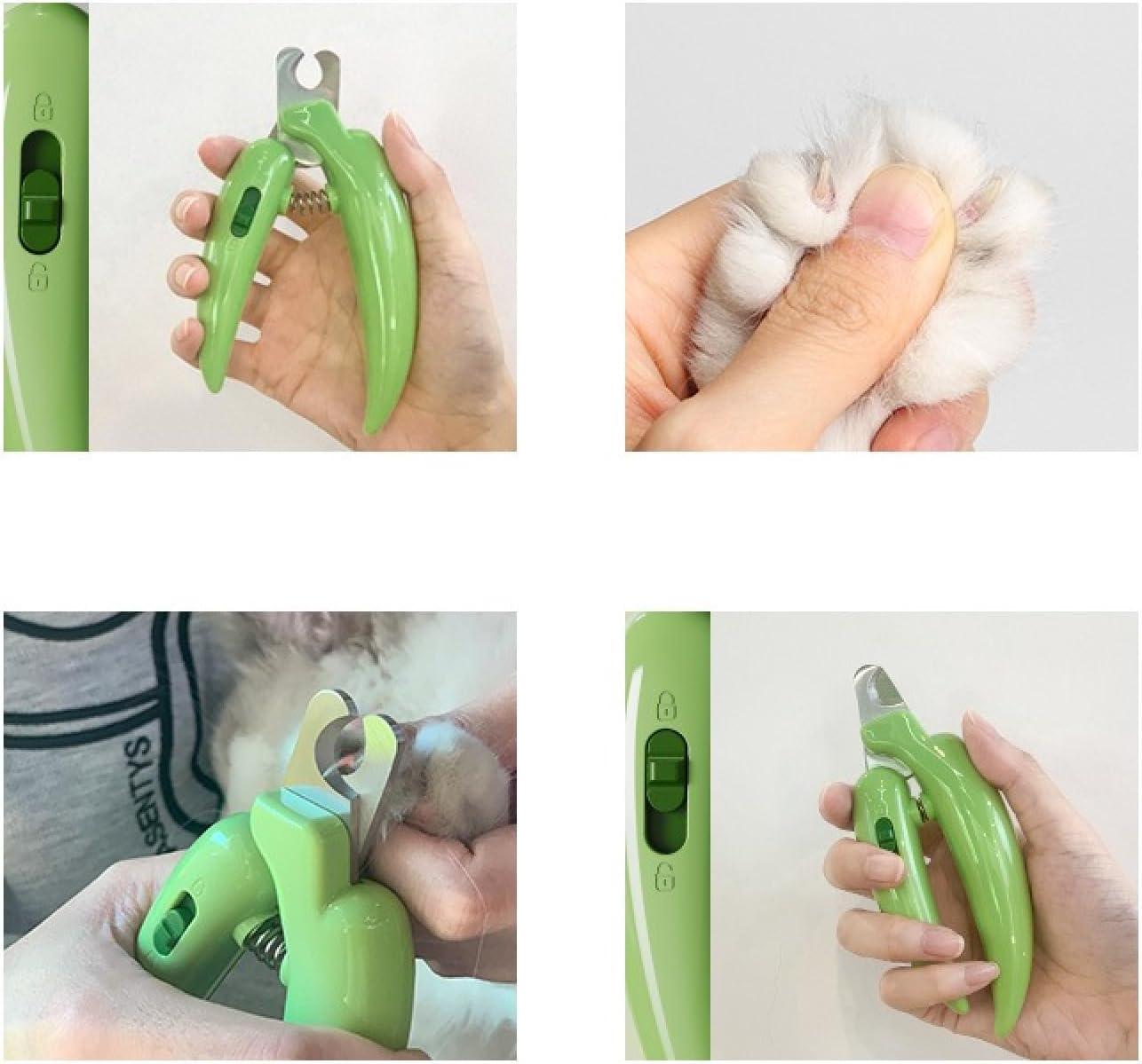 HKM-6413501 Stainless Steel Pet Nail Clippers with Electric Nail Sharpeners for Cats and Dogs