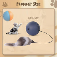 HKM-6415293 Automatic Self-Rolling Cat and Dog Ball Toy for Interactive Play and Exercise