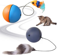 HKM-6415293 Automatic Self-Rolling Cat and Dog Ball Toy for Interactive Play and Exercise