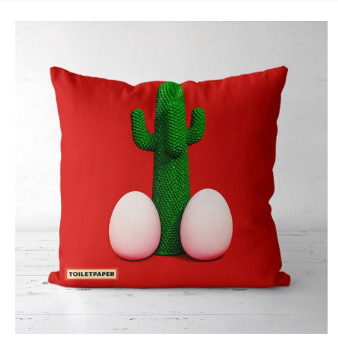 HKM-641555 Thick Cotton Linen Nordic Style Pillowcase for Bedroom & Sofa, 45X45cm