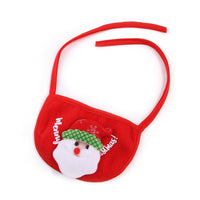 HKM-6416189 Winter Pet Costume with Cute Christmas Antlers and Bibs for Small to Medium Pets