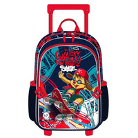 HKM-641619 Children's Customisable Backpack Set with Trolley - High-Quality Student School Bag