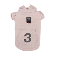 HKM-6416445 Cozy Plus Velvet Digital Coat for Dogs - Autumn and Winter Apparel in Light Khaki, Bean Paste Powder, Dark Night Blue