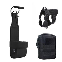 HKM-6417469 Tactical Outdoor Dog Vest with Quick Disassembly for Training - Available in Black, Camouflage, and Multiple Sizes