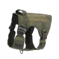 HKM-6417469 Tactical Outdoor Dog Vest with Quick Disassembly for Training - Available in Black, Camouflage, and Multiple Sizes