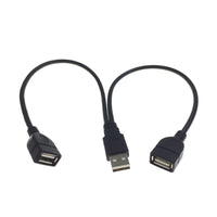 HKM-641875 USB Data Cable - 0.5m Black Charging Line with True 2.0 Compatibility