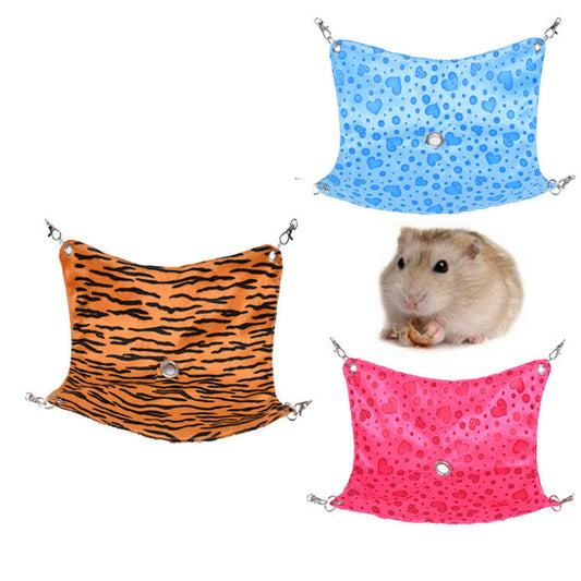 HKM-6419389 Super Soft Crystal Pet Hammock for Small Animals with Unique Bottom Design