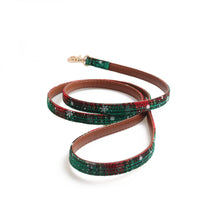 HKM-6419773 Adjustable Christmas Pet Collar for Dogs and Cats - Cute Holiday Design in Red and Green