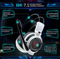 HKM-642003 Somic G941 Wired Gaming Headset with Noise Reduction, Over-Ear Design, and Built-in Microphone