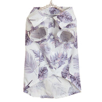 HKM-6420157 Hawaiian Style Beach Vacation Dog Shirt - Polyester Material, Unisex Design