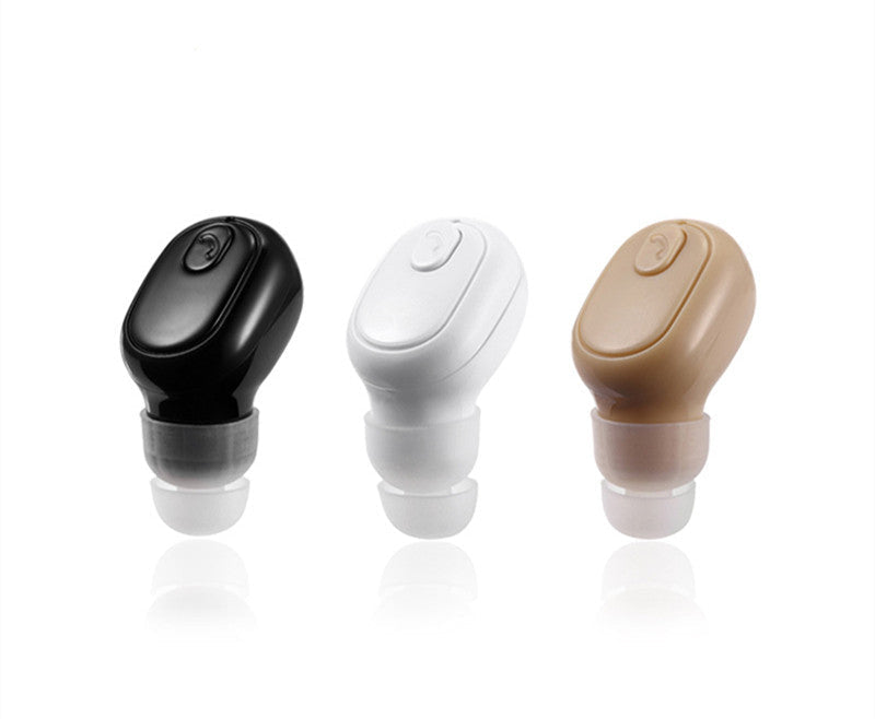 HKM-6421053 Wireless Bluetooth Mini Ear Headset with Battery Life Indicator and Call Function