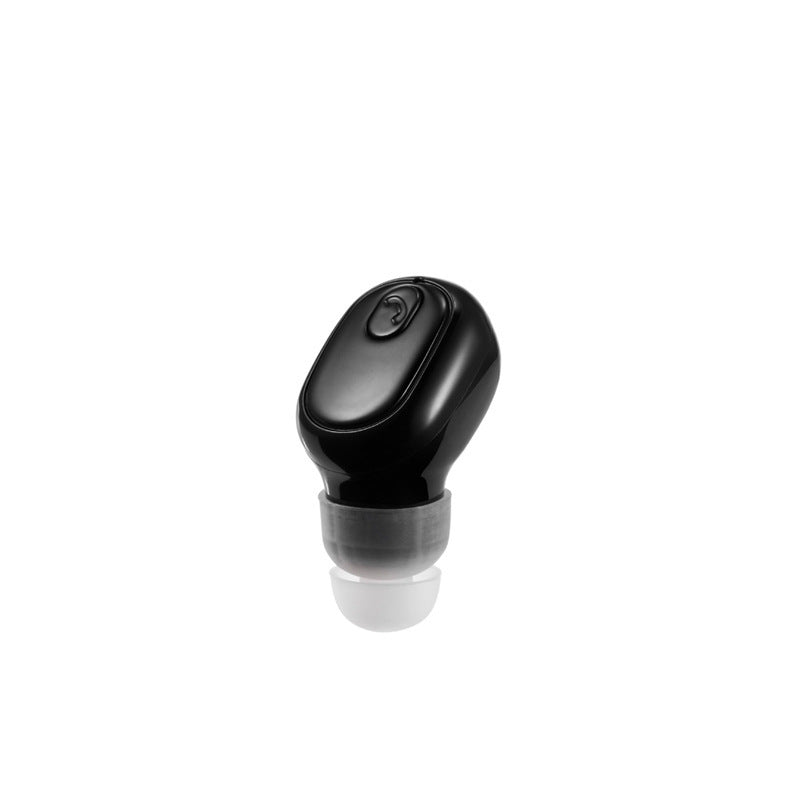 HKM-6421053 Wireless Bluetooth Mini Ear Headset with Battery Life Indicator and Call Function