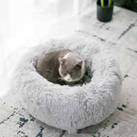 HKM-6421821 Plush Foldable Cat Tunnel Nest in Multiple Sizes for Comfortable Resting
