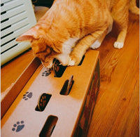 HKM-6422589 Interactive Corrugated Cat Toy - Engaging Hamster Design for Hours of Fun