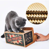 HKM-6422589 Interactive Corrugated Cat Toy - Engaging Hamster Design for Hours of Fun