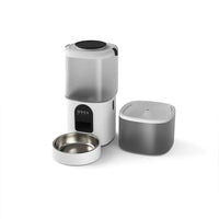 HKM-642259 Automatic 2-in-1 Pet Water Dispenser and Food Feeder with Camera and Microchip Technology