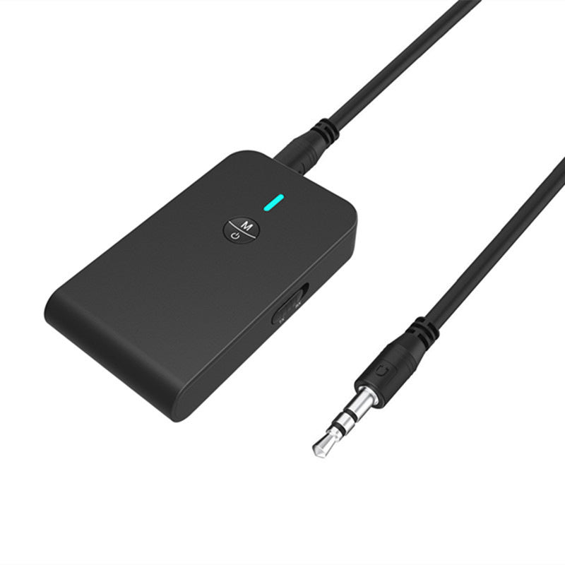 HKM-642323 Bluetooth 5.0 Audio Adapter with 3.5MM AUX Port and 10m Transmission Radius