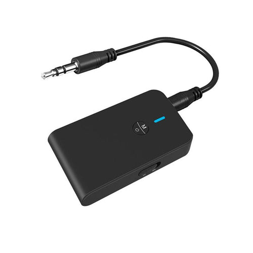 HKM-642323 Bluetooth 5.0 Audio Adapter with 3.5MM AUX Port and 10m Transmission Radius