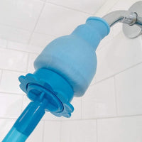 HKM-6423613 Silicone Rain Shower Universal Joint Attachment in Blue