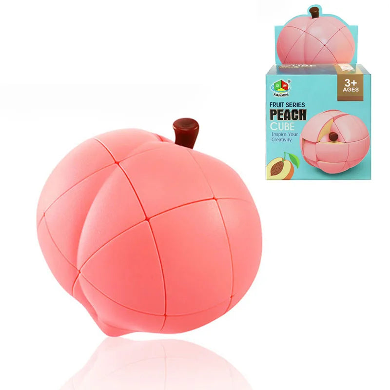 HKM-642387 Anti-Anxiety 3x3 Magic Cube Puzzle for Adults and Kids – Educational Toy for Stress Relief, Size 8.4cm
