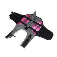 HKM-6424125 Pet Life Jacket with Football Pattern - Blue, Red, Silver | XS-XXL Sizes Available